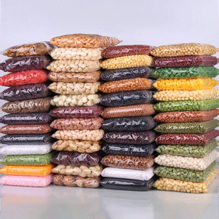 仿真五谷杂粮假豆子红豆绿豆黑豆手工DIY填充装饰摄影食玩教道具