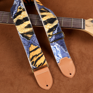 吉他背带电吉他肩带贝斯背带木吉他民谣加宽背带肩带个性经典男女