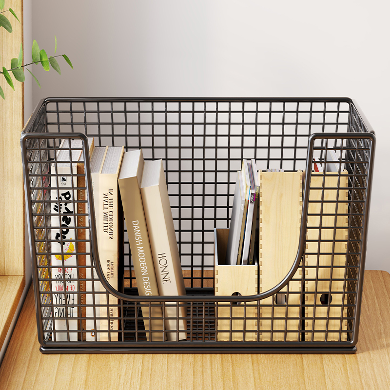 储物收纳箱桌面置物架学生宿舍整理筐办公桌书桌储物收纳架神器