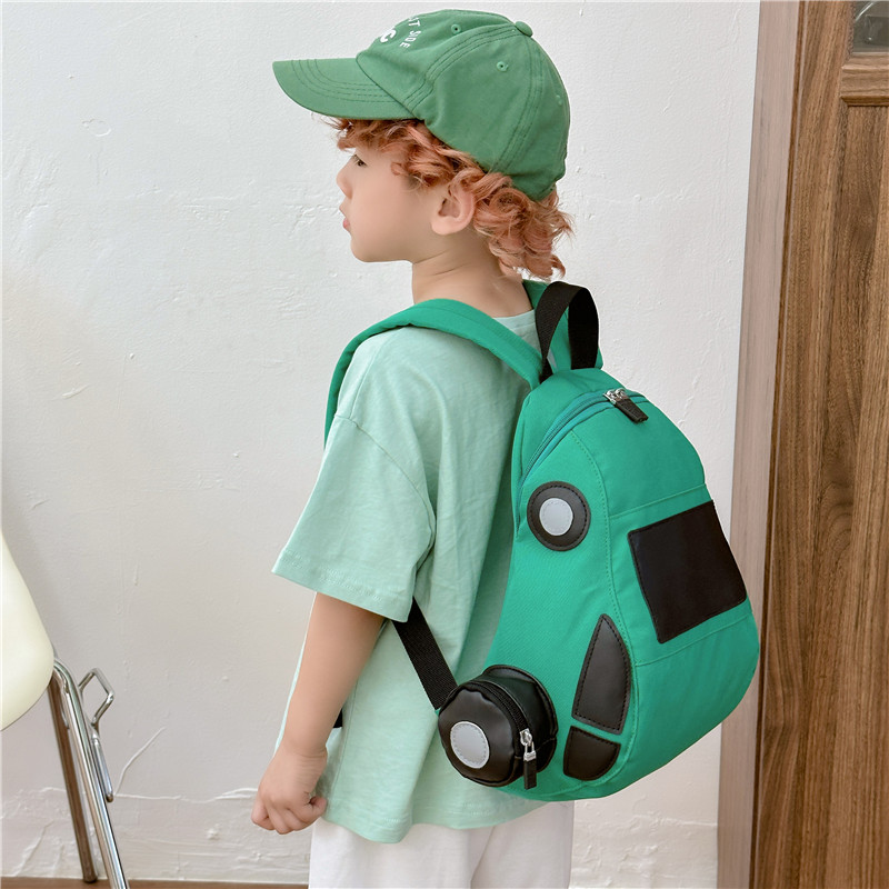 幼儿园儿童书包可爱卡通小汽车双肩包小学生男孩宝宝出游时尚背包