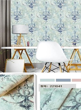北台墙纸美式欧式花背景壁纸221041 221042 221043 221044X 22104