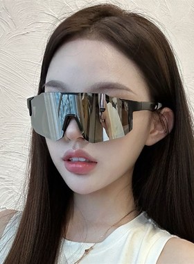 公路自行车骑行眼镜偏光镜防风护目镜男女运动户外登山墨镜一体式