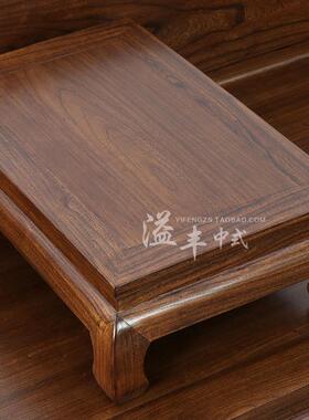 现代简约罗汉床实中式榆木三妃榻中国木KJZ风人沙发塌炕桌床贵榻