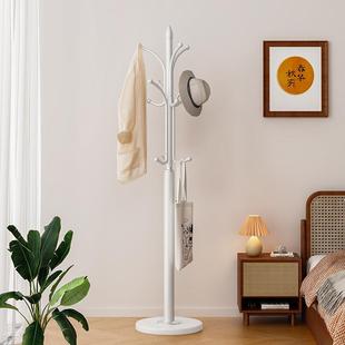 门衣帽架落地卧挂衣架秋冬房间床边晚上放衣服架室子用家口挂ULI