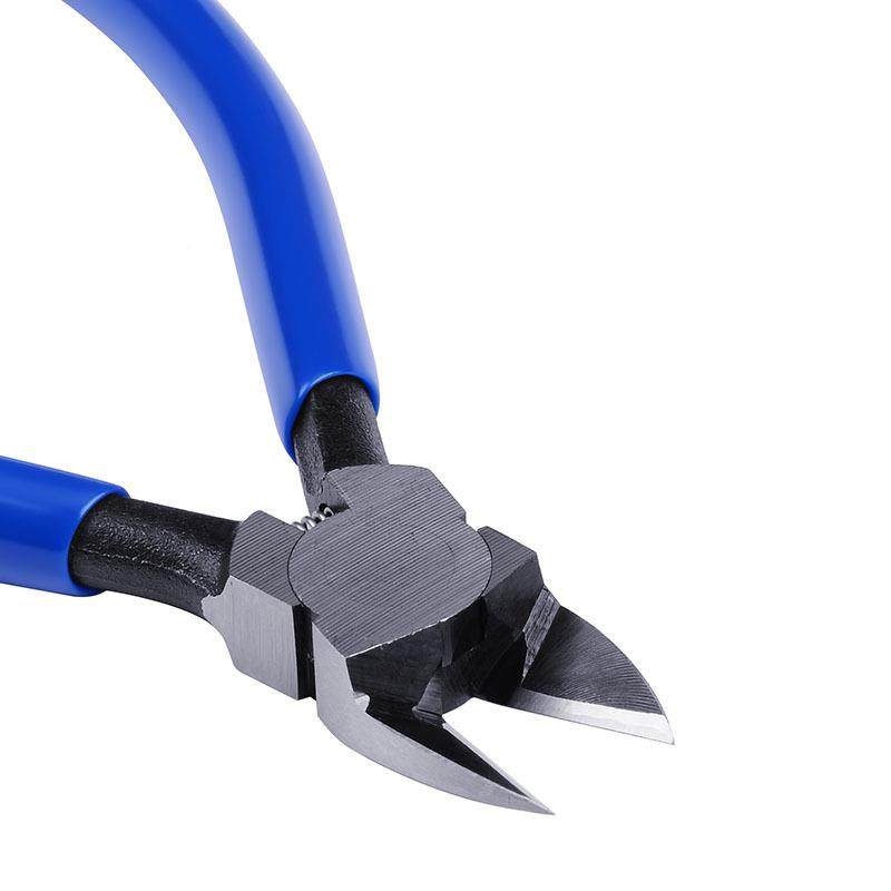 牌PL-7无品牌/14口钳斜口水钳斜嘴钳子质斜咀钳C马R-V70C材4英寸1