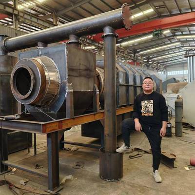 新型连续碳化机杉木皮炭化秆炉树皮炭化式炉秸桉锯末竹SFJ子碳粉