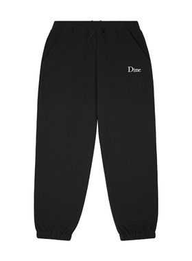 Dime MTL Classic Small Logo Sweatpants 加绒男女束脚休闲卫裤