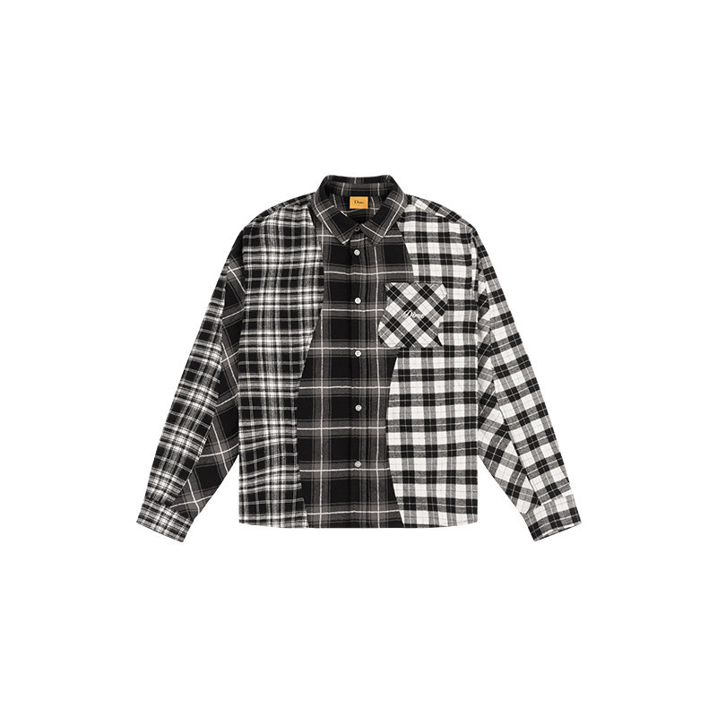 DimeMTL拼接长袖衬衫