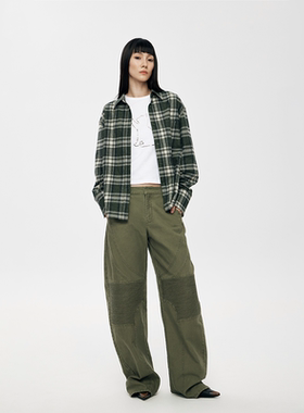 【特价】RURE PAJAMA 风格松弛感纯棉衬衣春季流行穿搭气质上衣