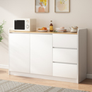 定制餐边柜厨房橱柜玄关柜斗柜一体大容量储物柜收纳柜靠墙茶水柜