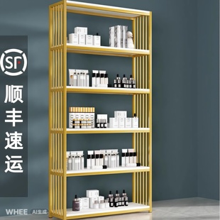 书架货架超市置物架多层展示架陈列柜子样品展示架化妆品收纳层架