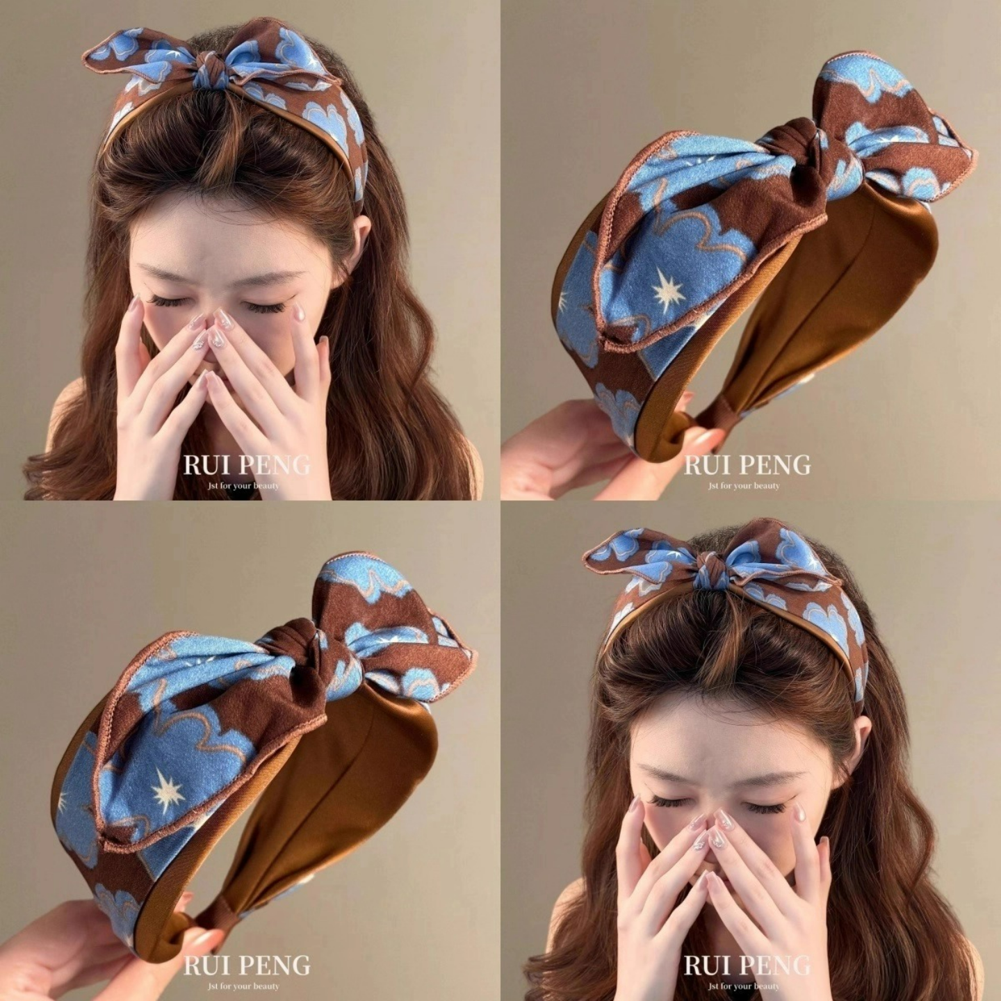 高品质精致咖色兔耳朵发箍女不规则高颅顶宽边压发洗脸发箍发饰,饰品/流行首饰/时尚饰品新,发饰,淘宝优惠券,粉丝福利购,淘宝优惠卷