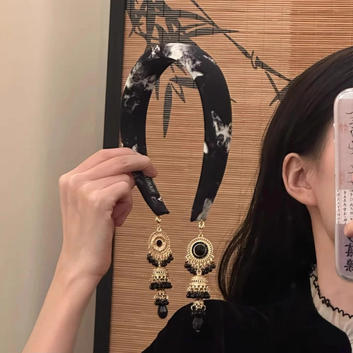 复古民族风发箍女秋冬百搭