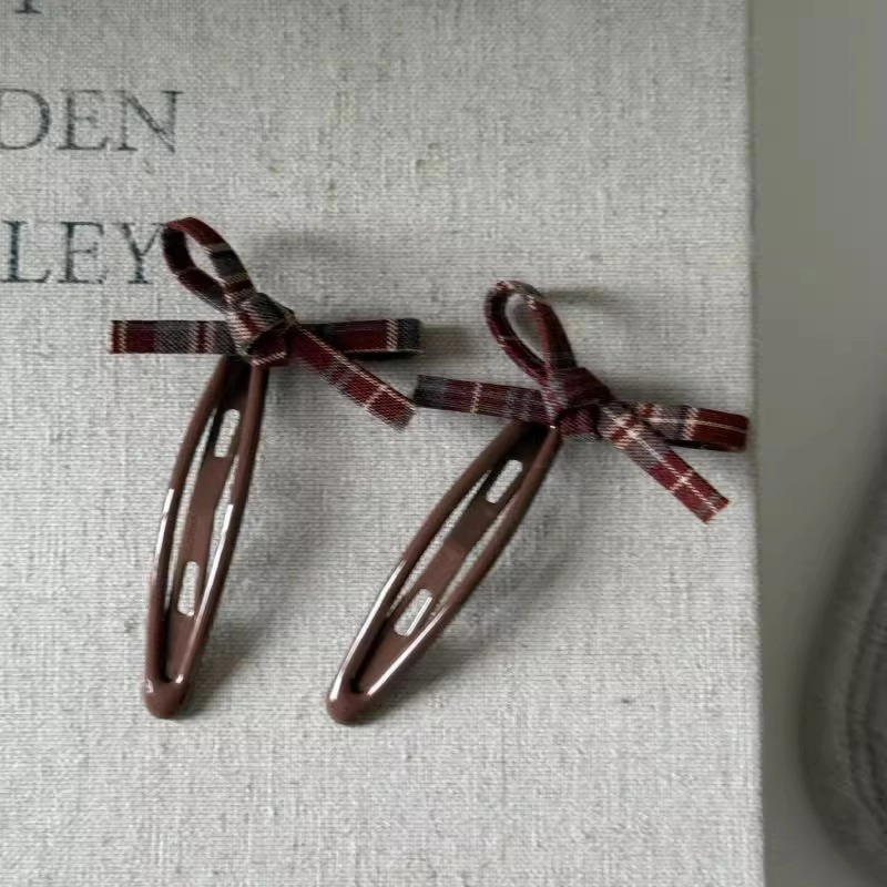 复古格纹甜美百搭蝴蝶结牛仔发夹侧边夹碎发夹BB掰掰夹头饰发饰,饰品/流行首饰/时尚饰品新,发饰,淘宝优惠券,粉丝福利购,淘宝优惠卷