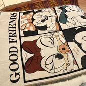 轻奢风户外露营帐篷布置休闲毯小众小毯子挂毯沙发毯针织沙发毯垫