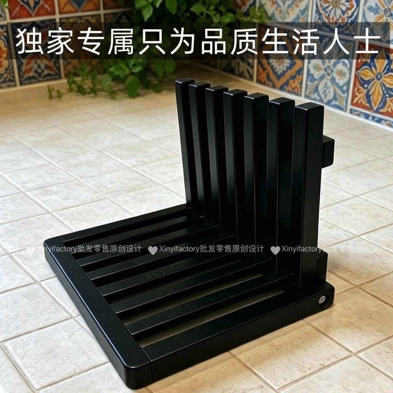 实木折叠凳换鞋凳一体壁挂式床头柜凳进门家用坐凳玄关挂墙折叠椅图片