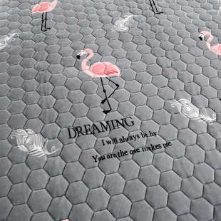 床垫软垫防滑学生宿舍床褥垫毛毯法兰绒冬季绒面毯子铺床厚珊瑚绒