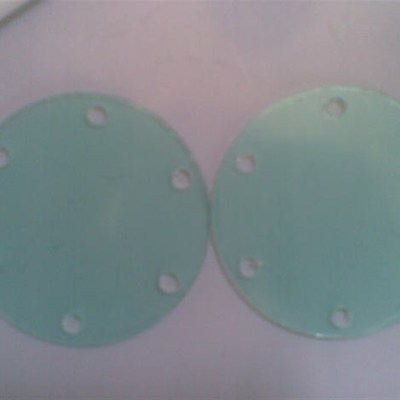 塑料圆形片圆圈挡板透明pvc 硬板材 高透明pvc/PC板 加工圆形打孔