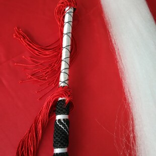 道士法器道家用品 浮尘尼龙撮尘 太极武术表演用拂尘佛尘影视道具