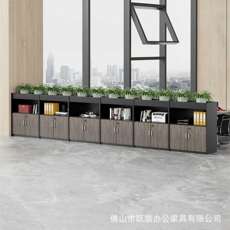 花槽柜隔断柜绿植柜花草柜子办公室屏风隔断矮柜花架置物架隔断墙