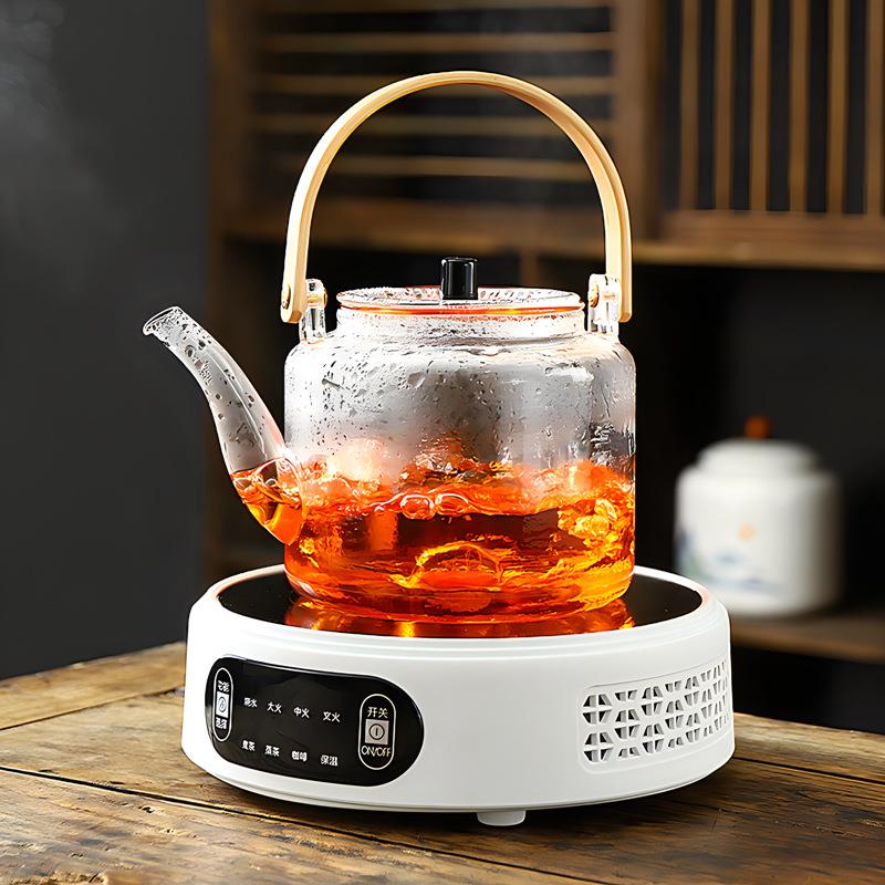 煮茶电热炉煮茶烧水茶炉家用新款小型炉电磁电磁炉煮茶2024茶器电