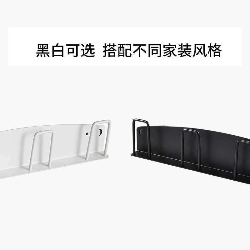 免打孔杯子沥水收纳架强力粘墙不锈钢置物壁挂式茶杯玻璃杯漱口杯