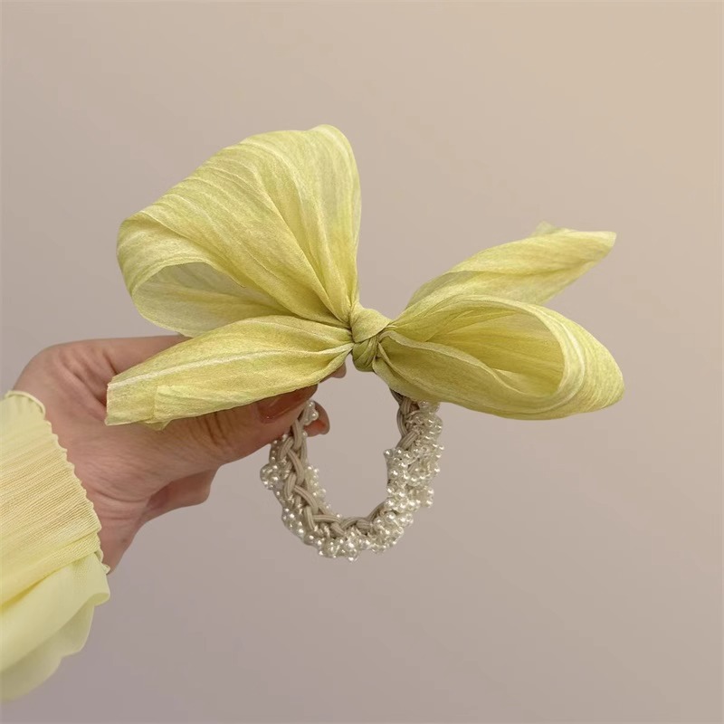 韩国高品质蝴蝶结发圈头饰