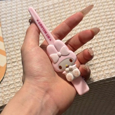 三丽鸥hellokitty美乐蒂刘海夹长发夹鸭嘴夹香蕉夹卡通可爱发夹