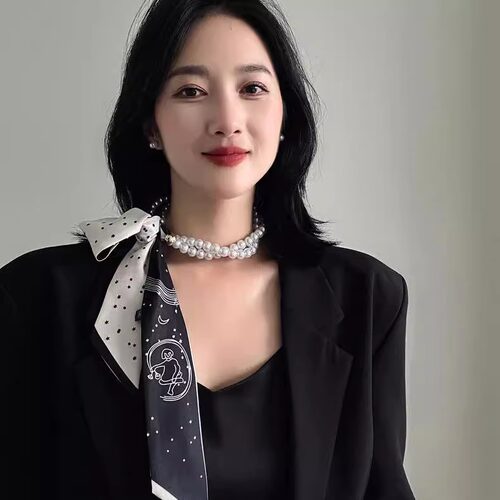 2026新款蝴蝶结高级感围巾
