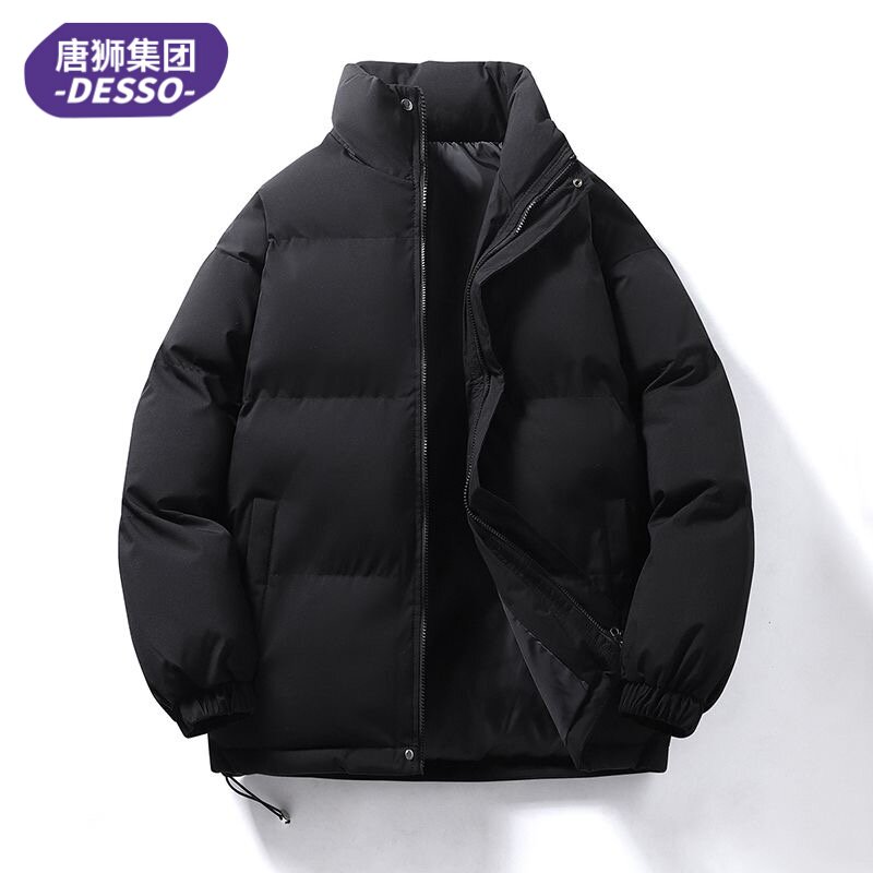 Desso美式复古加厚立领面包服