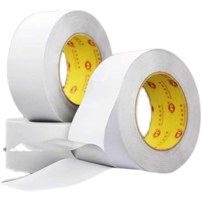 耐高温双面铝箔胶带抗老化防晒易撕隔热密封自粘阻燃双面胶锡箔纸