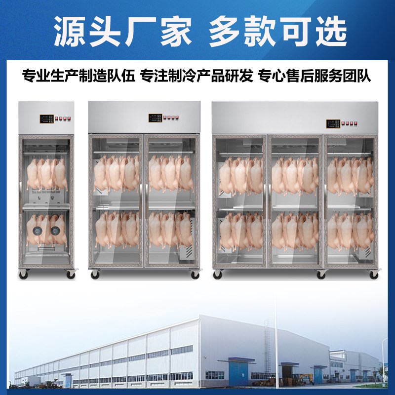 寒熊智能晾鸭柜商用保鲜烧鹅烧腊乳鸽风干烘干鸭胚烤鸭脆皮晾胚柜