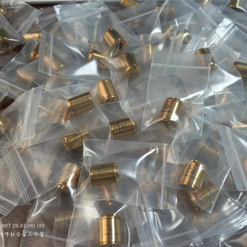 阿沛钛合金防e盗帽,m6m8m10规格钛合金Tc4材质,钥匙另算23元一个