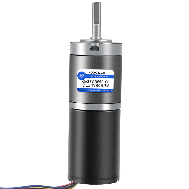 GA36Y-e3650微型无刷直流减速电机12v24v行星齿轮大扭力可调速马