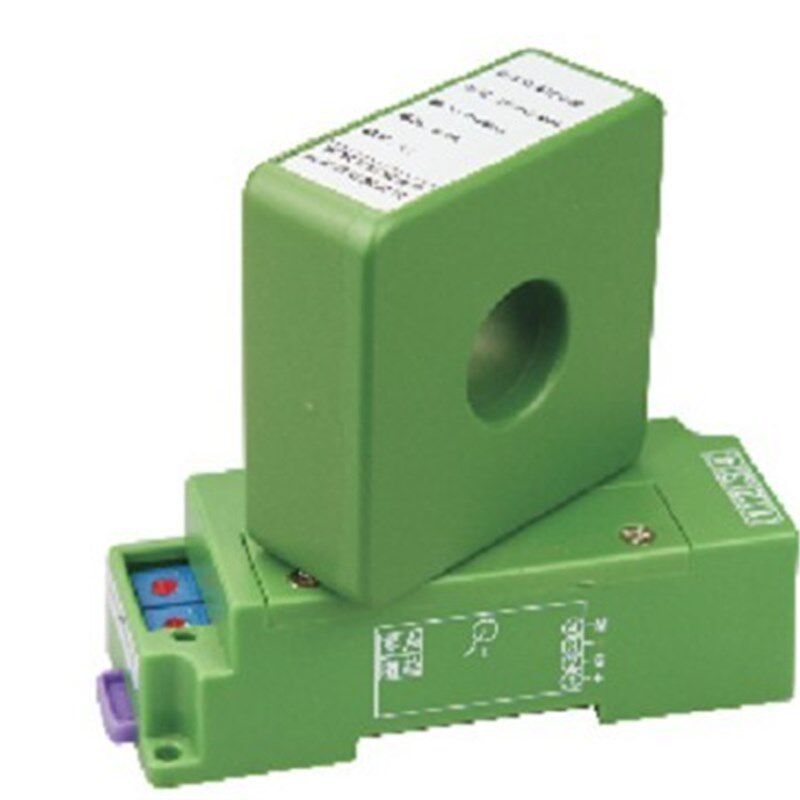 直流电流变送器感测器测量监测0-20A DC输出0-10V电源24V导轨35mm
