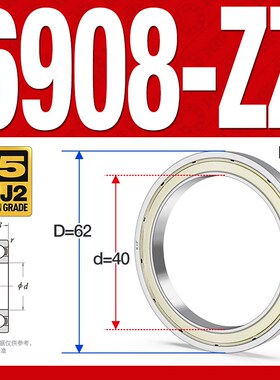 日本KIF进口薄壁轴承高速6907 6908 6909 6910 6911Z6912ZZ6913RS