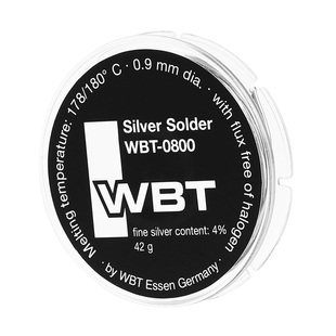 原装德国 WBT-0820 0.8mm 含银4% 发烧音响 焊锡丝 焊锡线 现货