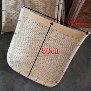 农用家用手工柳编竹编藤编簸箕大小号筲箕筐畚箕收纳筐竹编竹筛子