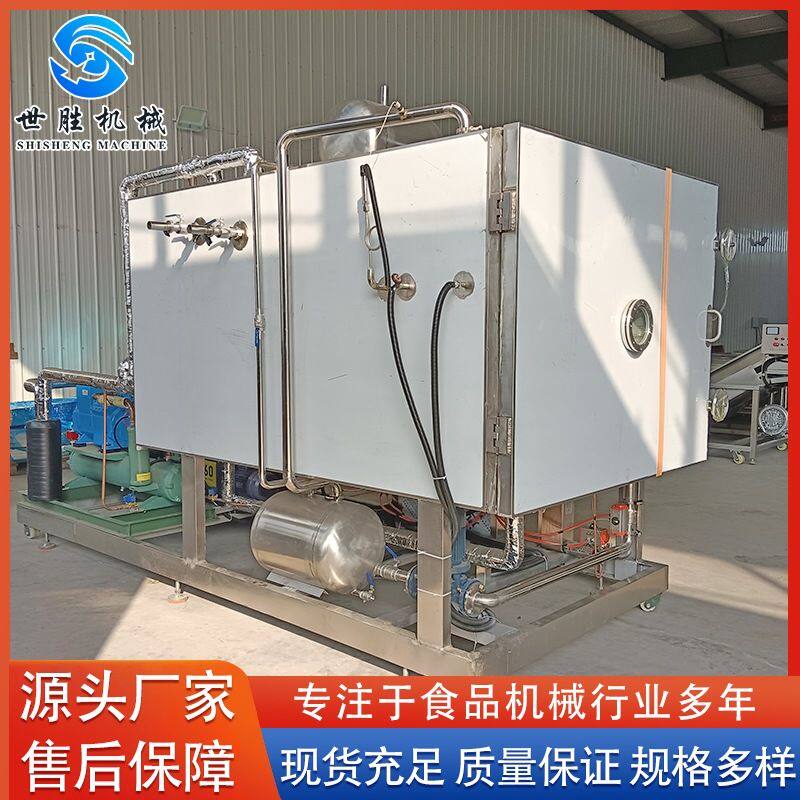 供应全自动芒果草莓冻干机 不锈钢黄瓜冻干机 柠檬片冻干机设备