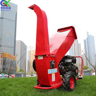 Twig crusher 卧式树枝粉碎机 单杠四冲程农作物秸秆粉碎设备