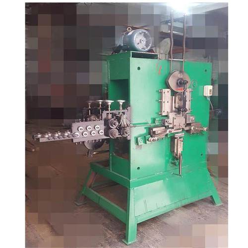 金属线材打扣机 立式自动进料弯线机 Metal wire tying machine