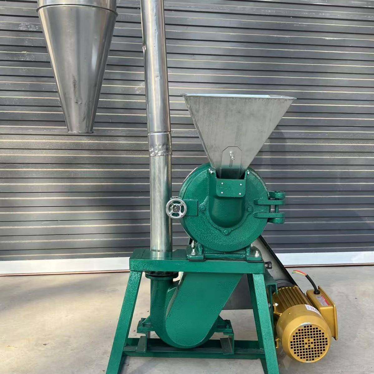 非洲玉米大米木薯磨面机中大型自吸齿盘粉碎机调味料打粉机,机械设备,粉碎机,淘宝优惠券,粉丝福利购,淘宝优惠卷