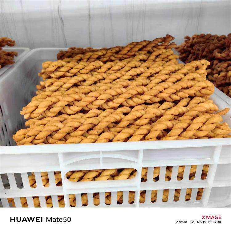 炸麻花机器大型 大麻花油炸线全自动 酥脆开骨麻花加工配套设备