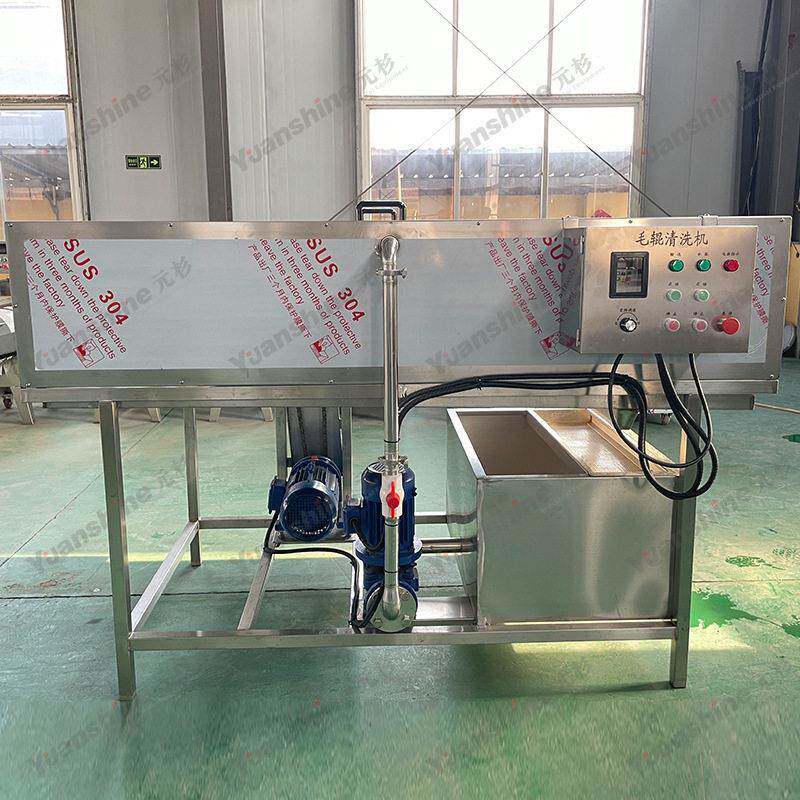 厂家热销秋梨膏加工生产线 秋月梨压清洗机 鸭梨清洗机