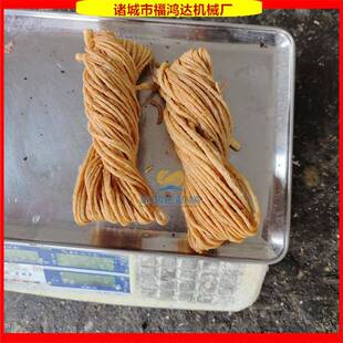 时产30多斤面的金丝馓子油炸锅 炸麻花馓子油炸机 重二两的麻花机