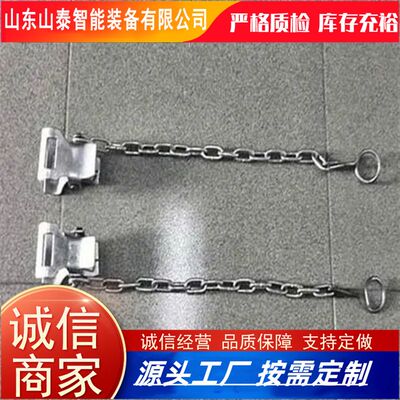原厂定制井下支护防倒链 供应1.2米锁扣式单体防倒装置防倒链