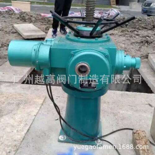 铸铁镶铜圆闸门机闸电动启闭机螺杆式手电两用电装式QD型PLC型Q型