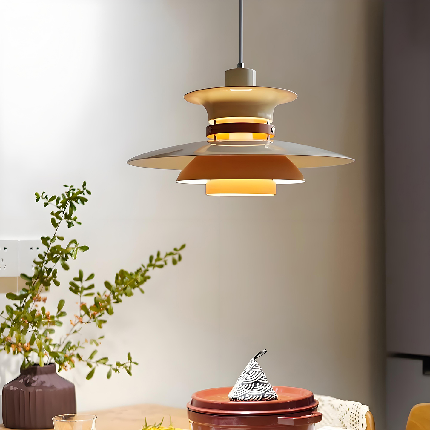 北欧简约餐厅吊灯现代简约