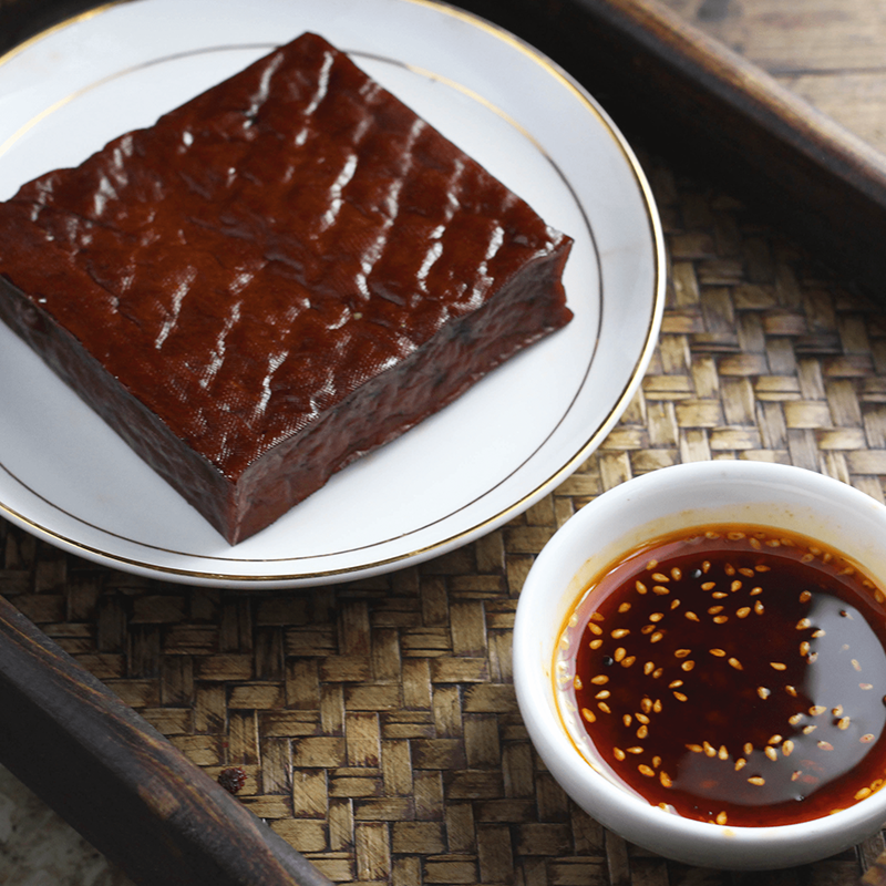 田良君老式厚酱干160g湖南平江特色香酱豆干大块的香辣豆腐零食菜