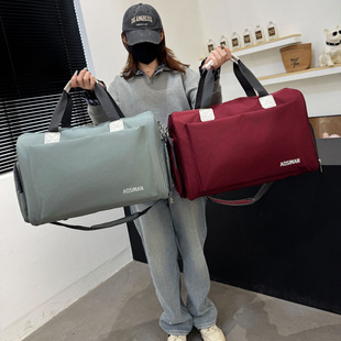 短途旅行包男女款轻便大容量出差旅游手提包行李包袋运动健身背包